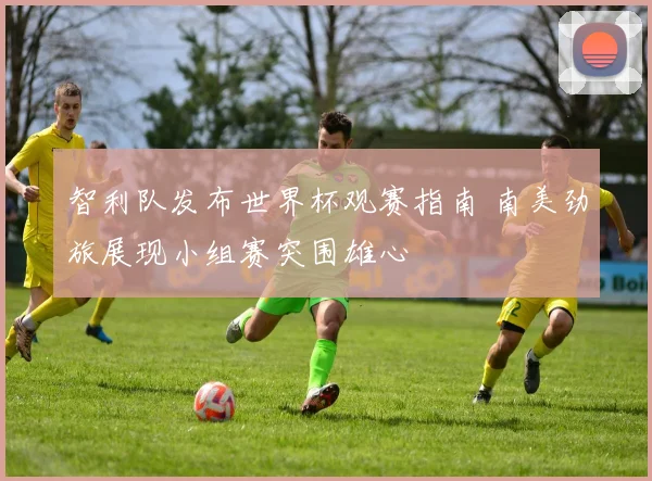 智利队发布世界杯观赛指南 南美劲旅展现小组赛突围雄心 - 竞彩网图集