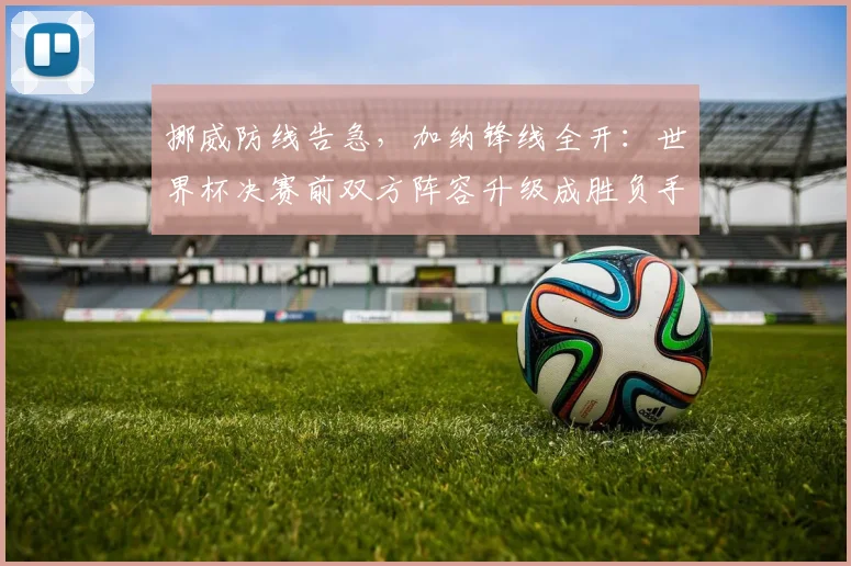 挪威防线告急，加纳锋线全开：世界杯决赛前双方阵容升级成胜负手 - 竞彩网推荐